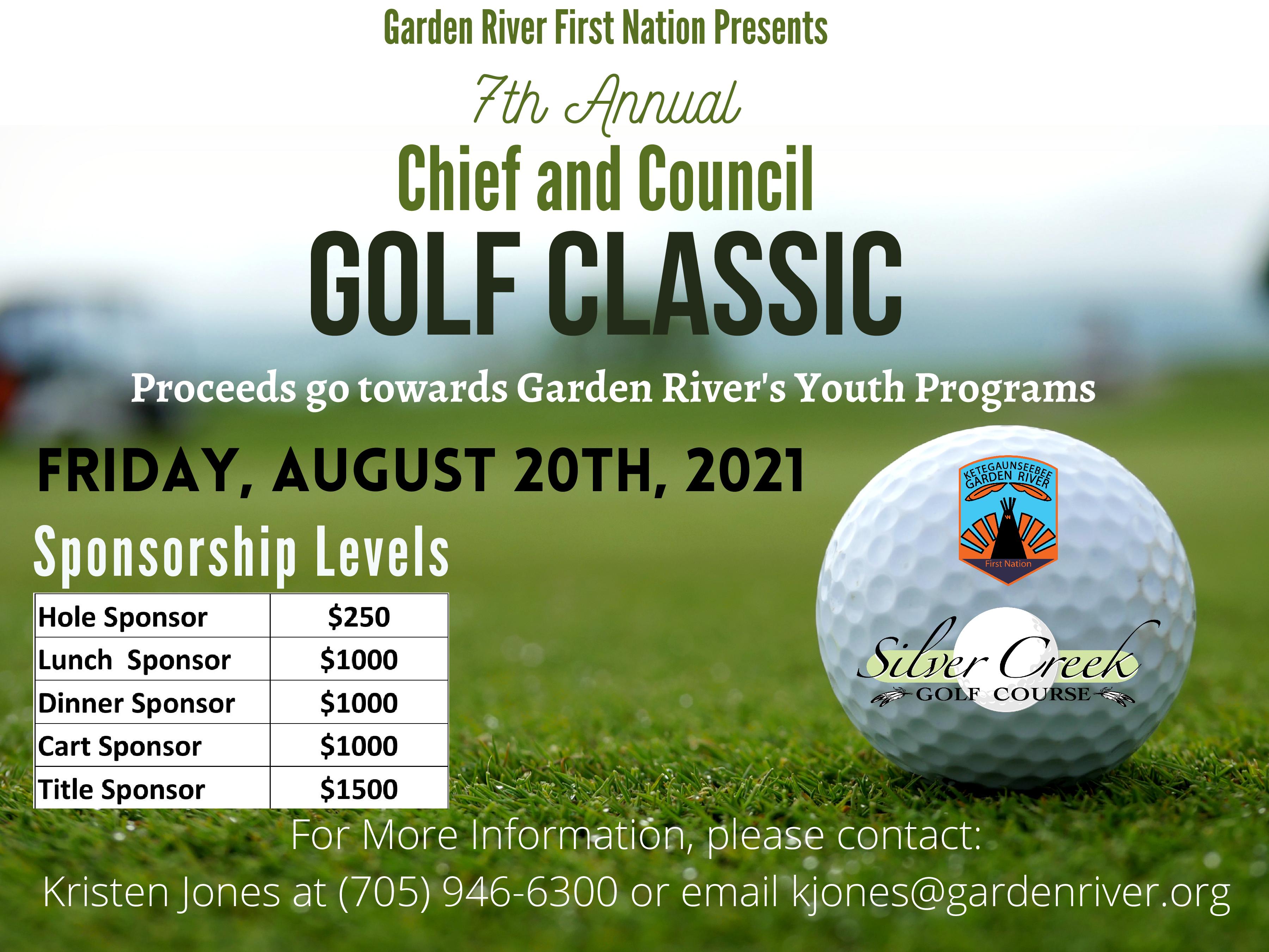 GRFN 7th Annual Golf Classic *Sponsorship Poster*