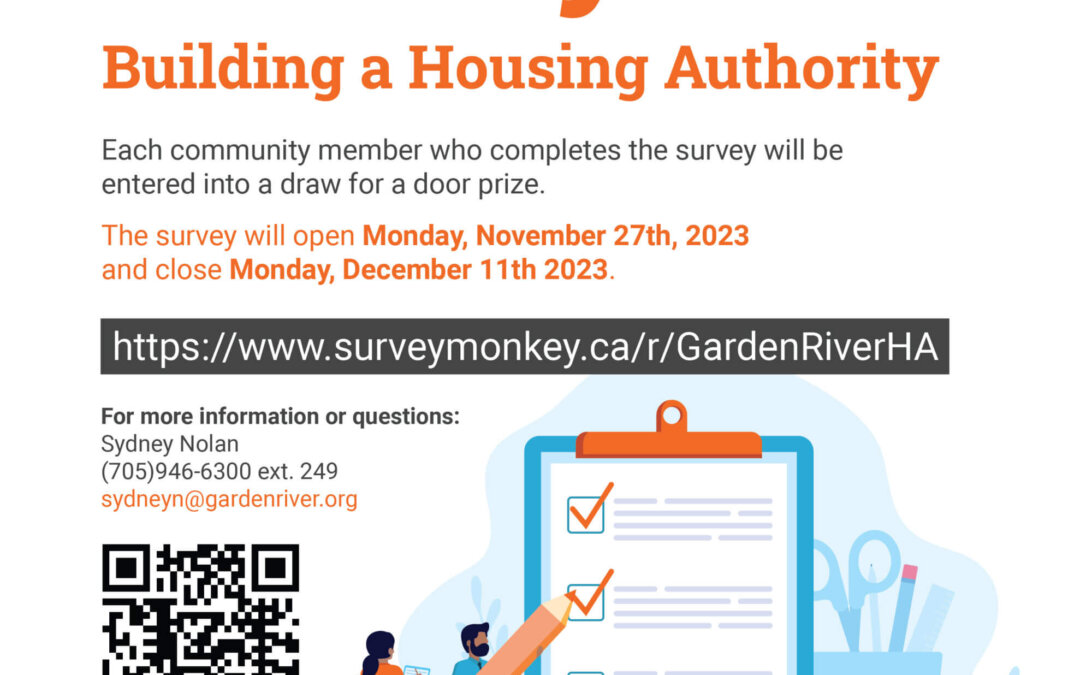 Housing Survey. Fill out enter draw for prize.
